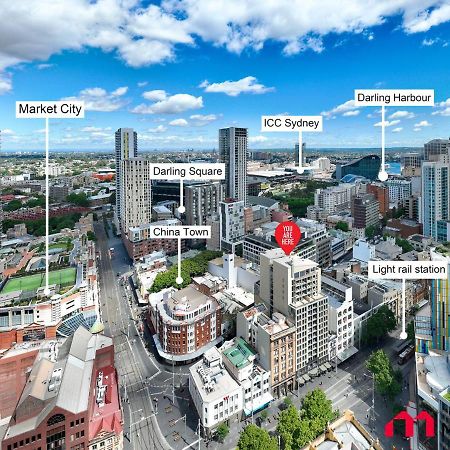 Metawise Sydney Cbd Haymarket Luxe 2Bed Penthouse Aqua Exterior foto