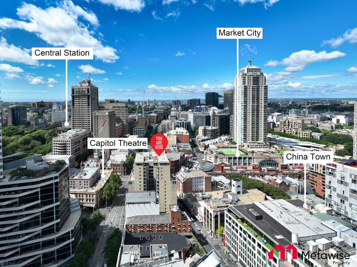 Metawise Sydney Cbd Haymarket Luxe 2Bed Penthouse Aqua Exterior foto